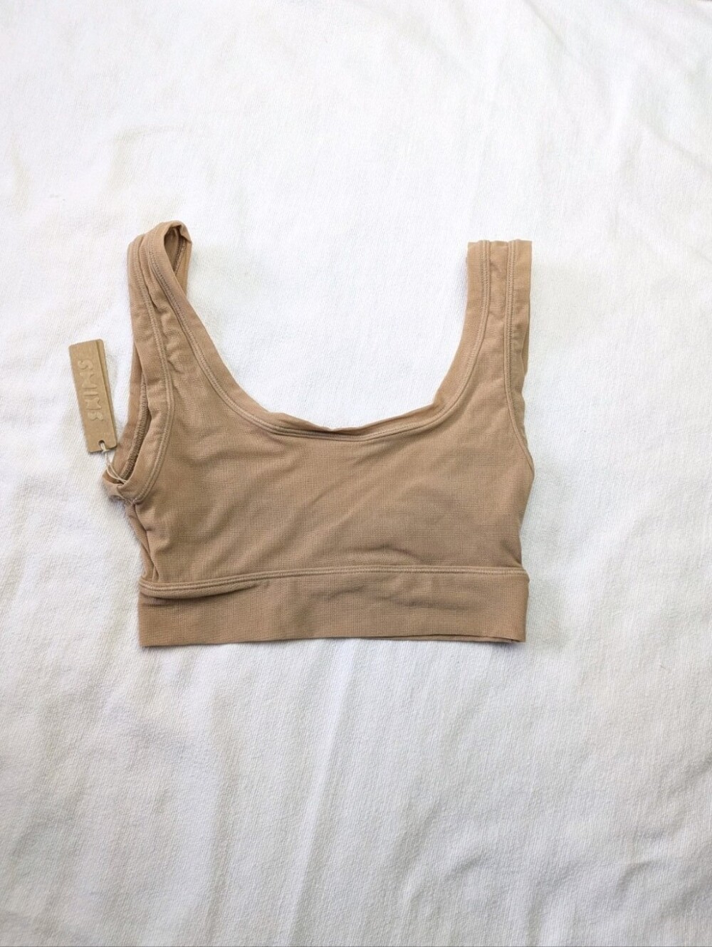 SKIMS Semi Sheer Mesh Bralette Scoopneck XXS
